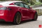 Tesla Model S 90D on Vossen Wheels (VFS-2) 2018 года (UK)